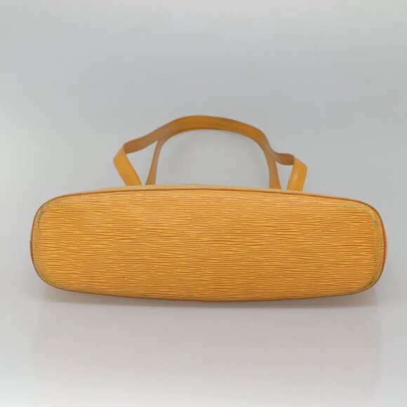 LOUIS VUITTON Epi Lussac Shoulder Bag Yellow LV Auth - Picture 6 of 16